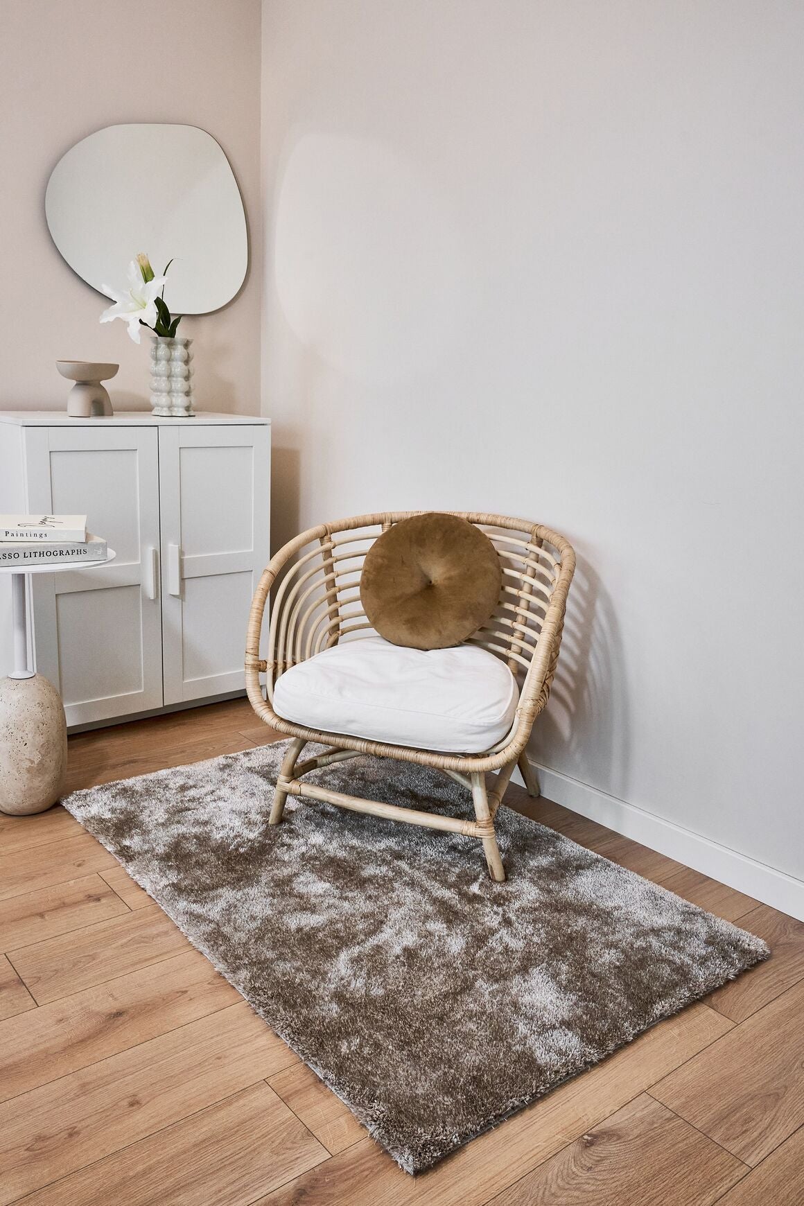 Vega Vizon - Yıkanabilir Peluş Halı | Kaymaz Süet Taban